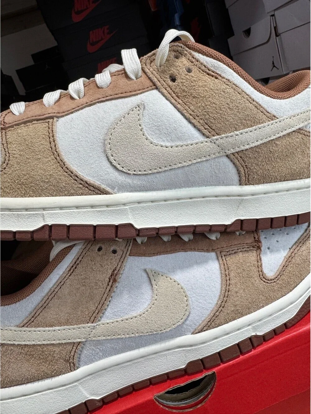 Nike Dunk Low Premium 'Medium Curry' DD1390-100 BRAND NEW MENS SIZE 9